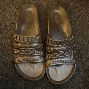 Gold Sandals Brand New